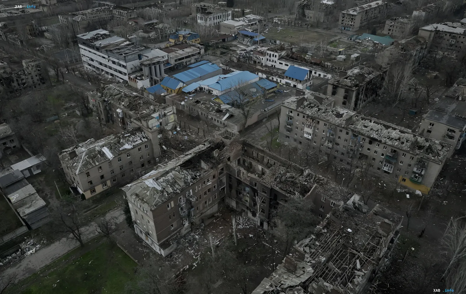 Destroyed buildings in Konstantinovka: aftermath of combat operations against the backdrop of Russia's demand for a ceasefire