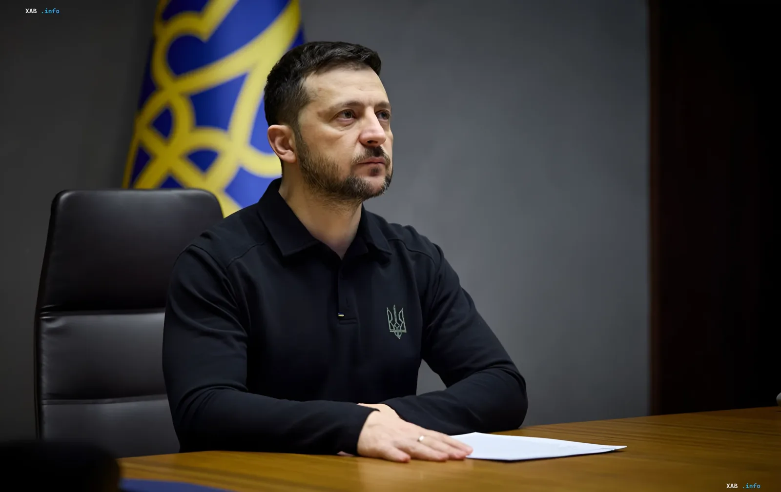 Ukrainian President Volodymyr Zelenskyy at the OSCE session, discussing the threat of ballistic missiles and the need for US support