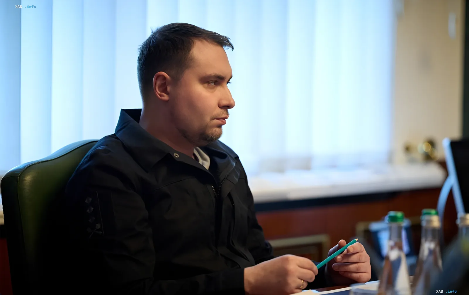 Ukrainischer Geheimdienstchef Kyrylo Budanov denkt über die Kraftstoffversorgung in Kiew nach