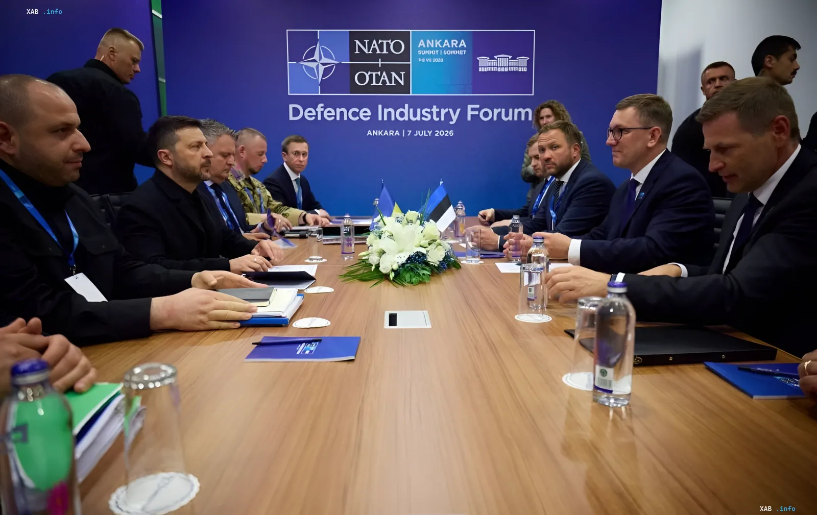 Negotiations between representatives of Ukraine and Estonia on drone production at the NATO forum in Ankara