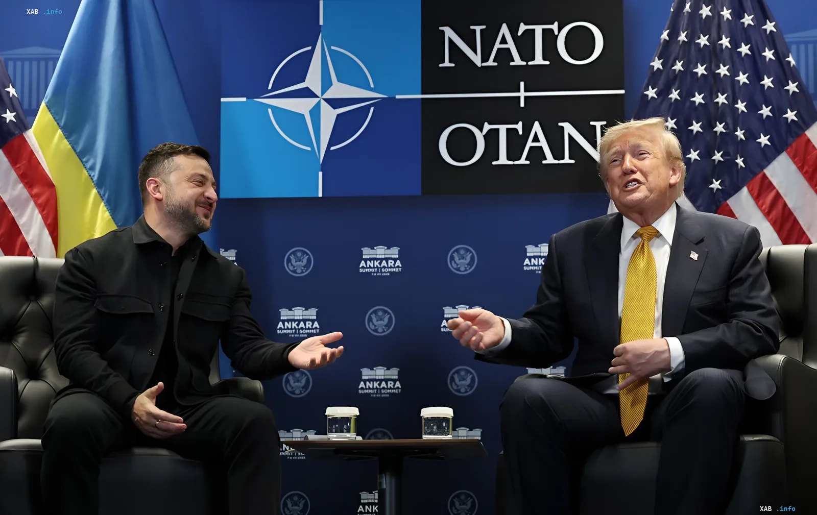 Meeting of Donald Trump and Volodymyr Zelenskyy at the NATO summit in Ankara: discussing 70 billion euros and drone strikes