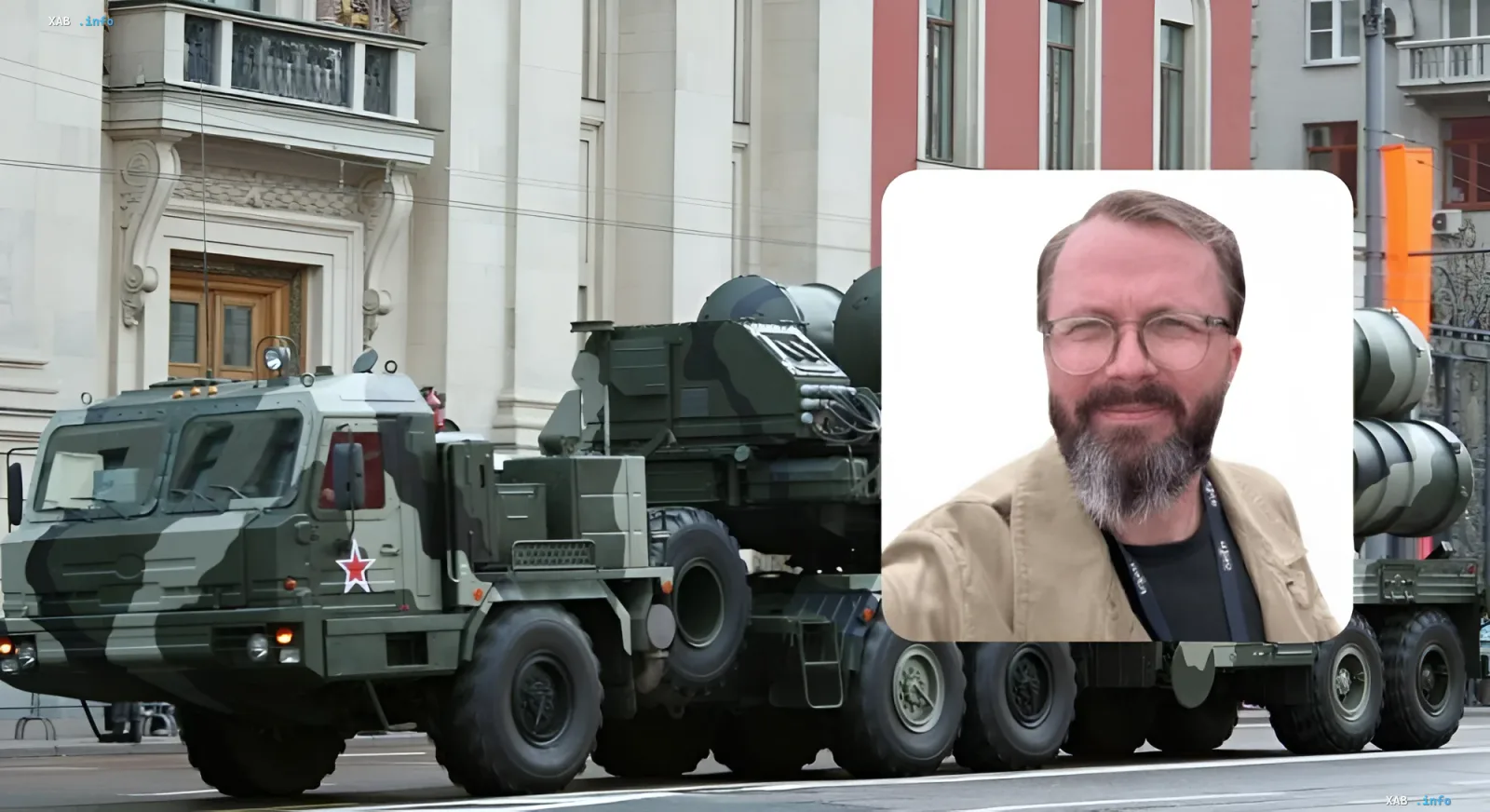 Российская зенитная ракетная система С-400 на параде в Москве, иллюстрирующая скрытую угрозу для Украины