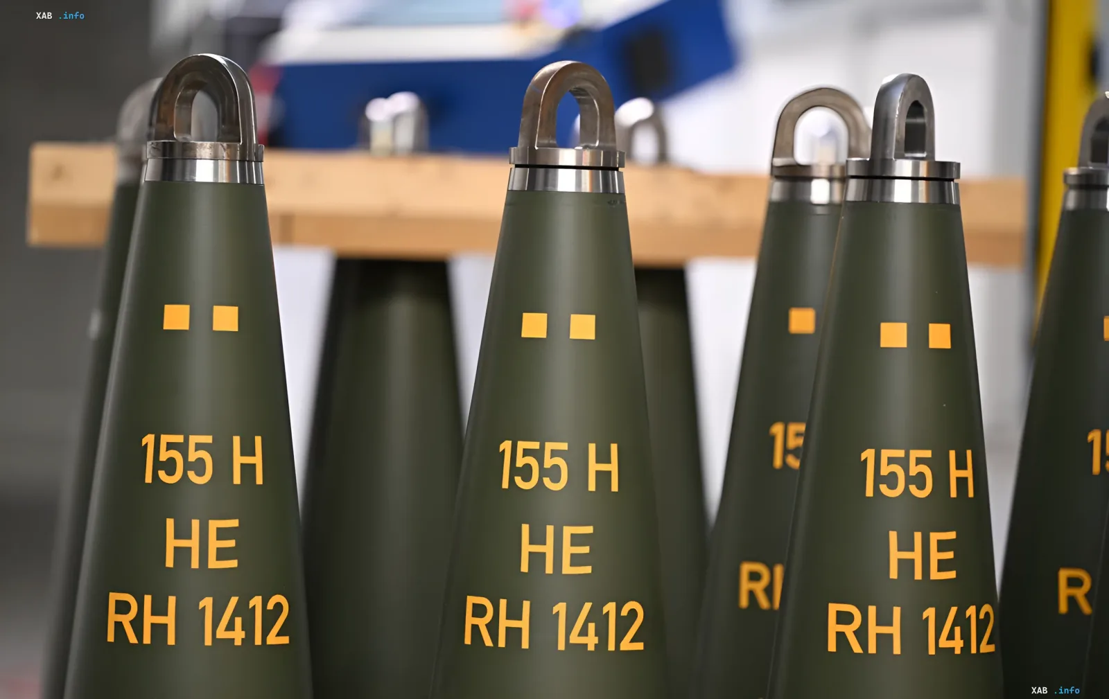 Новітні 155-мм снаряди Rheinmetall RH1412 надійшли на озброєння ЗСУ