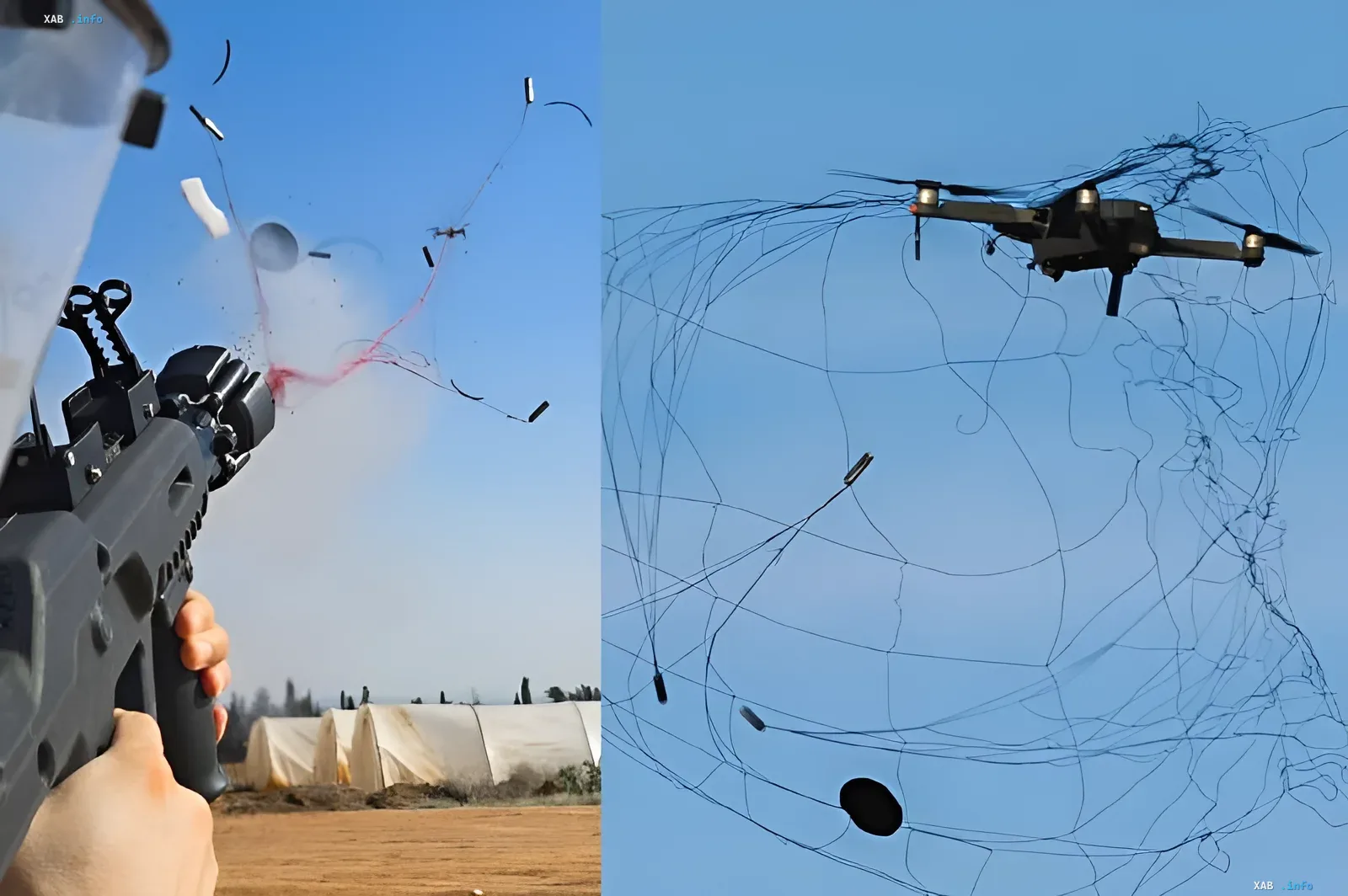 Israelische ParaZero-System fängt FPV-Drohne mit kinetischem Netz ab