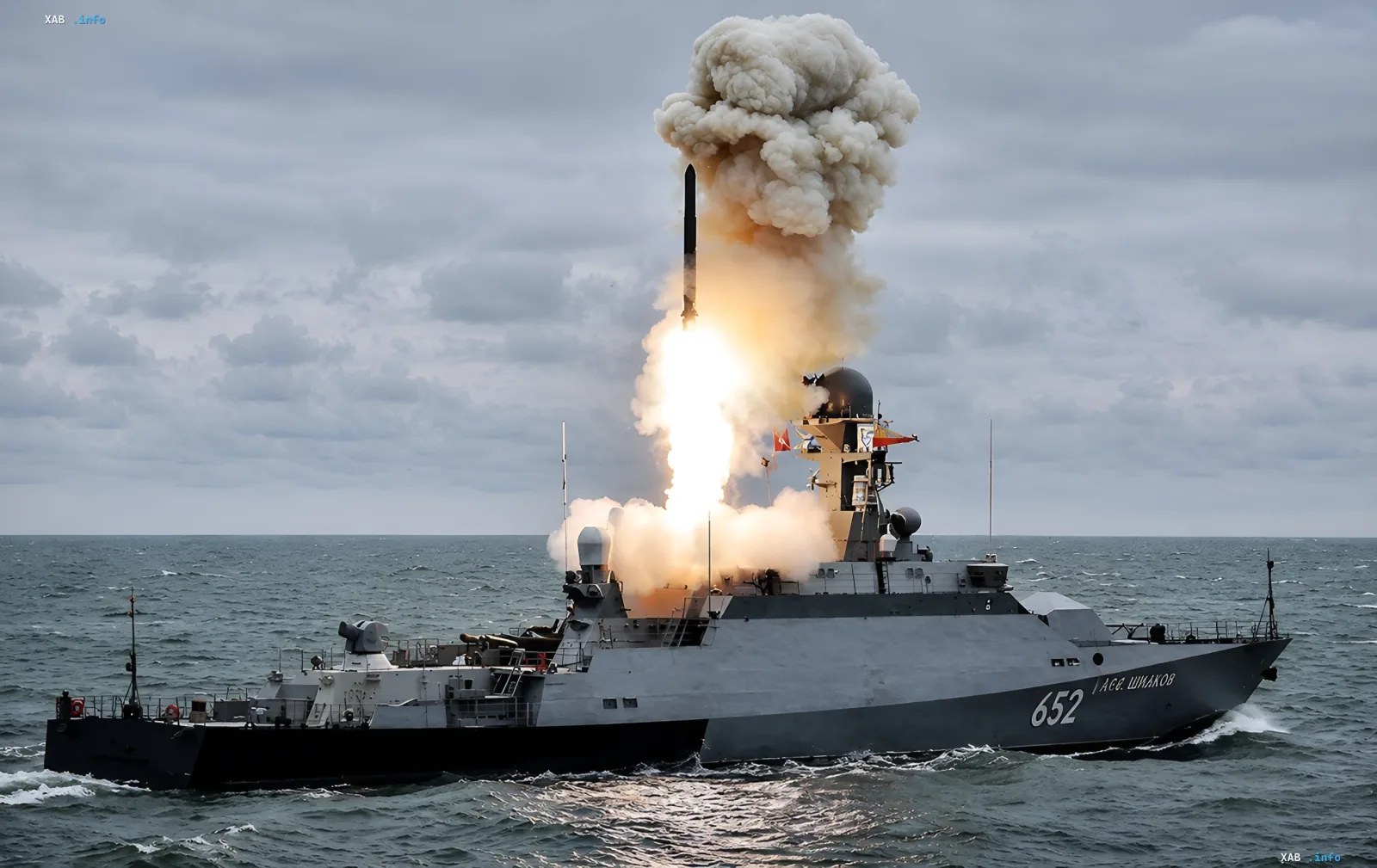 Запуск ракети з військового корабля, що демонструє технології ракетних систем у умовах санкцій
