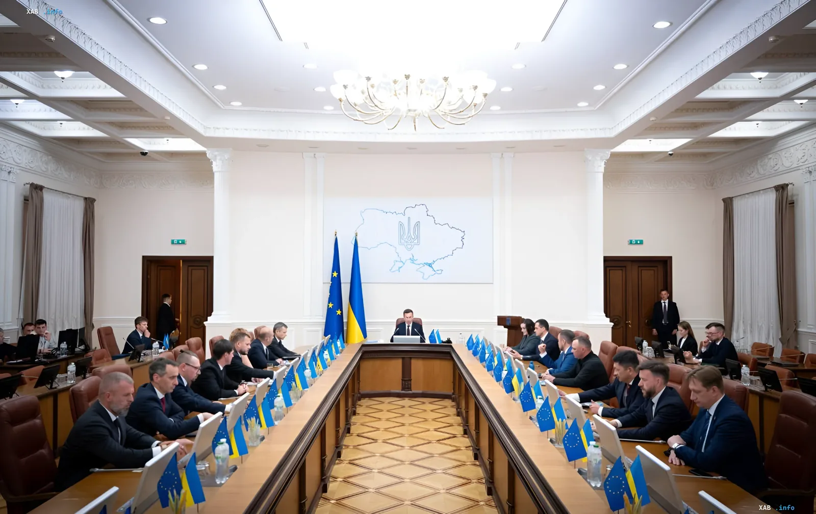 Зустріч представників бізнесу з урядом України для обговорення 10 пріоритетів від ЕВА