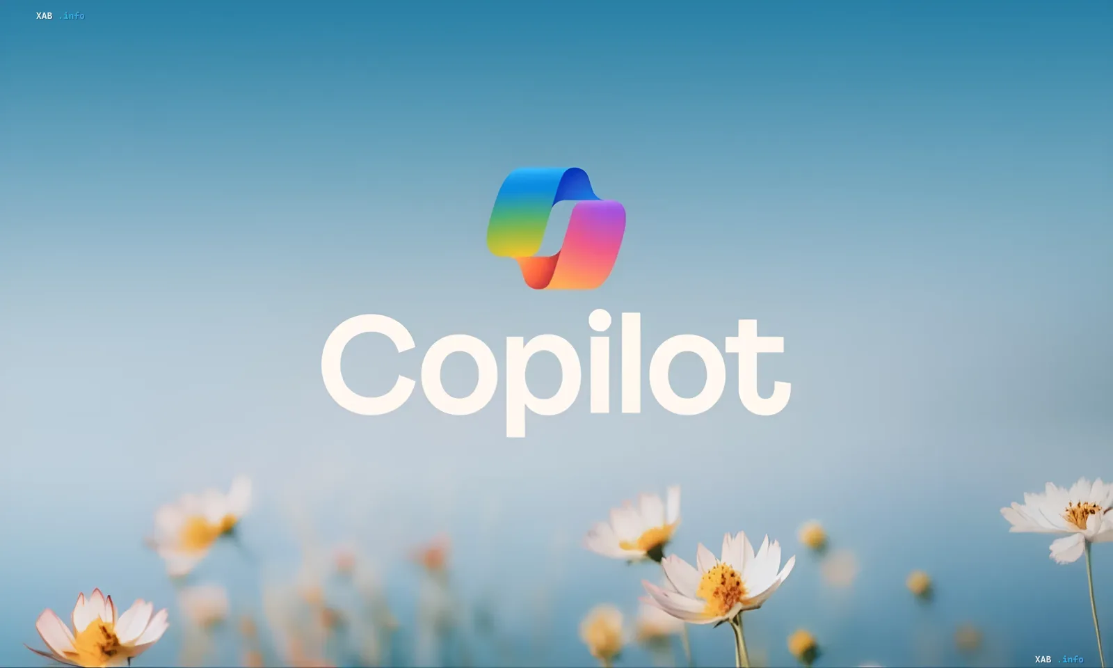 Логотип Microsoft Copilot на тлі квітів — символ нової функції PC Insights для діагностики ПК