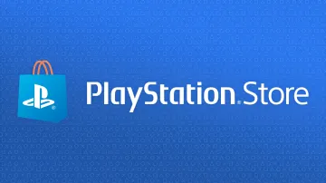PlayStation Store-Logo auf blauem Hintergrund mit Controller-Symbolen – Illustration zur Nachricht über die Abschaffung des Dollars in Lateinamerika