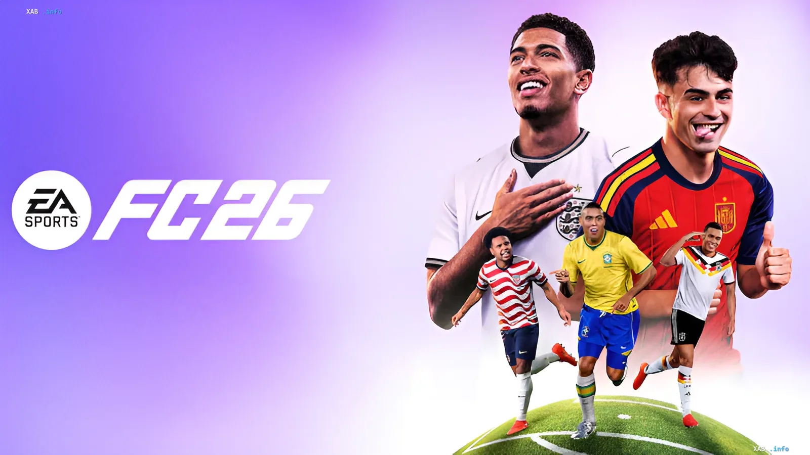 Промо-изображение игры EA Sports FC 26 с футболистами, символизирующее предстоящую покупку Electronic Arts за $55 млрд