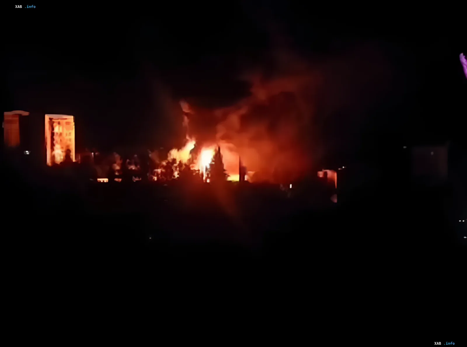 Взрыв и пожар на энергообъекте в Алуште Пожар на подстанции в Крыму ночью после удара БПЛА