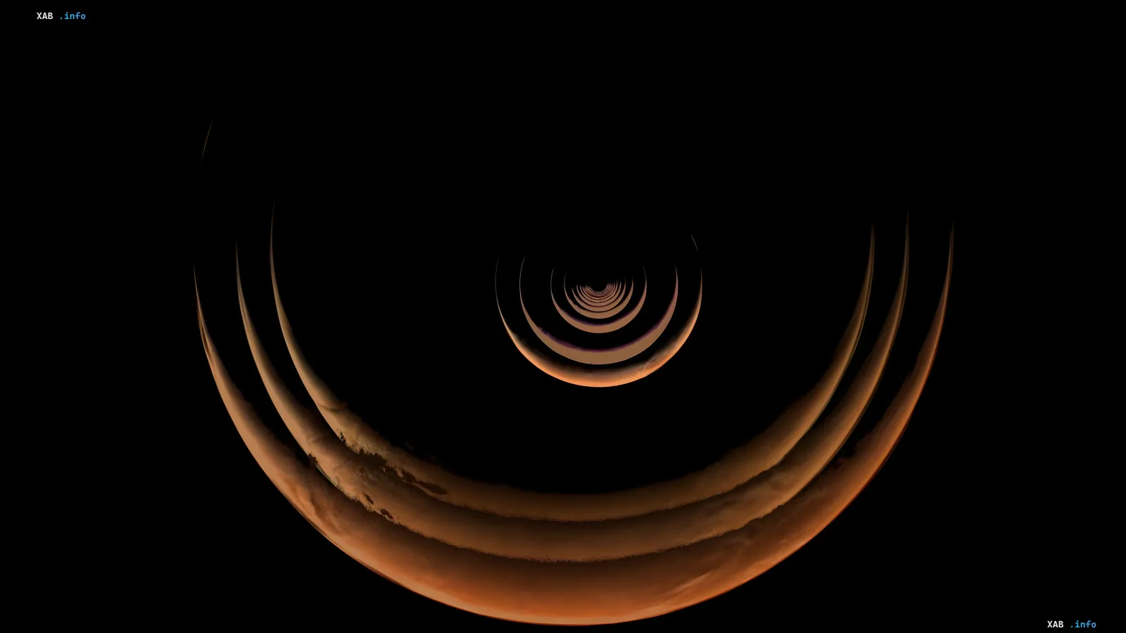 Einzigartige Aufnahmen der Annäherung der Psyche-Sonde an den Mars, die den Gravitationsmanöver zeigen