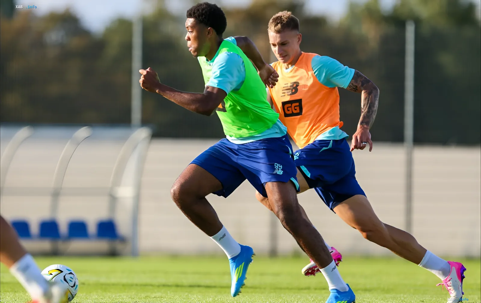 Dynamo players training before the match against PAOK, showing readiness to return to form