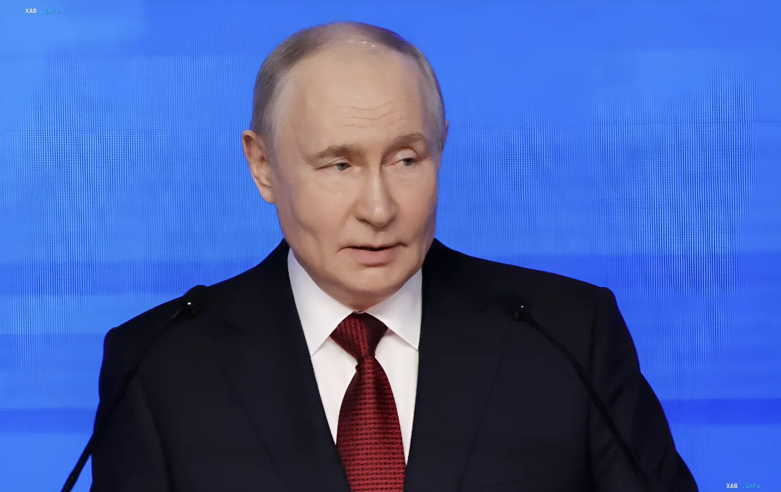 Владимир Путин на фоне синего экрана: стратегия Кремля после провала переговоров с Трампом