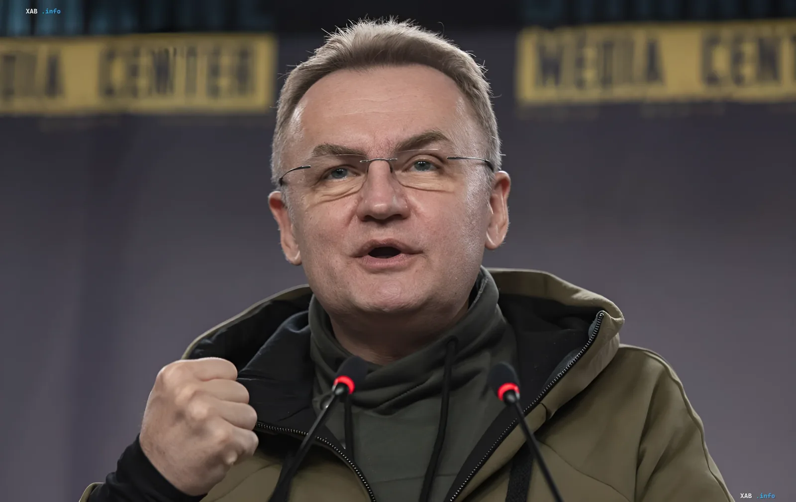Lwiwer Bürgermeister Andriy Sadovy spricht über Desinformation in Telegram-Kanälen, die Unruhen auslöste
