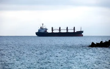 Cargo ship in the Black Sea — symbol of Ukraine’s maritime corridor operating under threat of attacks