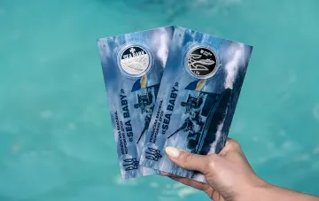 Памятные монеты НБУ с изображением морского дрона Sea Baby, выпущенные в честь успеха СБУ в Черном море