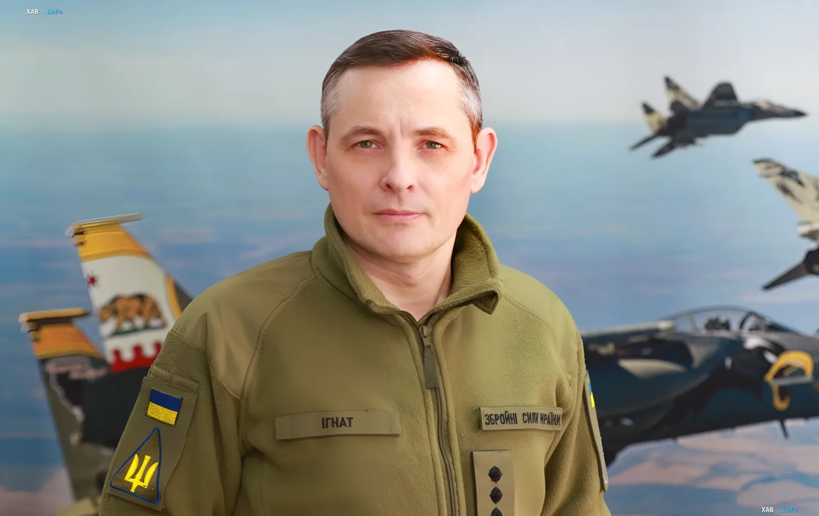 Юрий Игнат, командующий ВВС Украины, на фоне истребителей и северокорейских ракет — обсуждение новой тактики России и дефицита ПВО