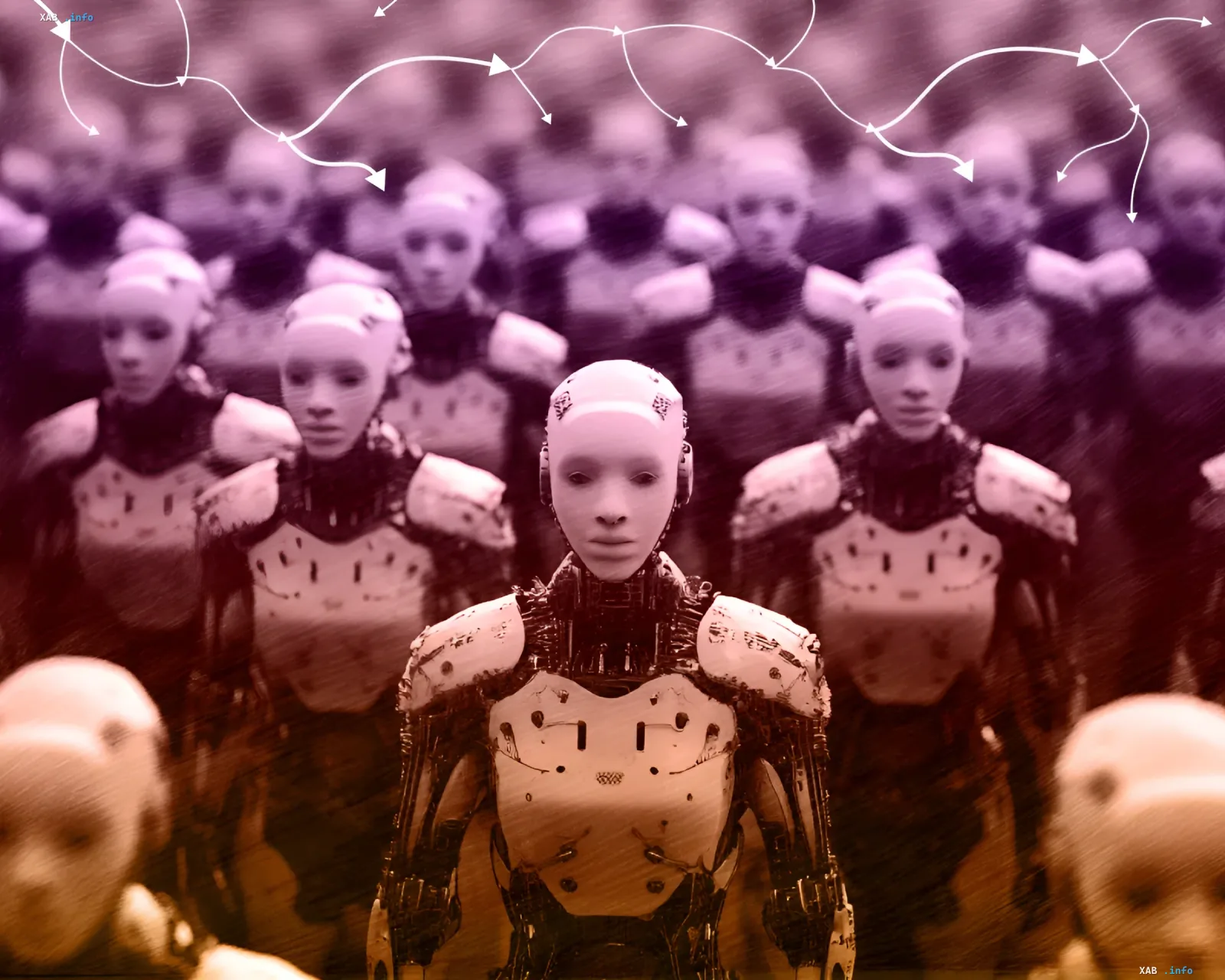 Роботы-агенты ИИ символизируют будущее Meta и персональные ИИ-агенты Марка Цукерберга