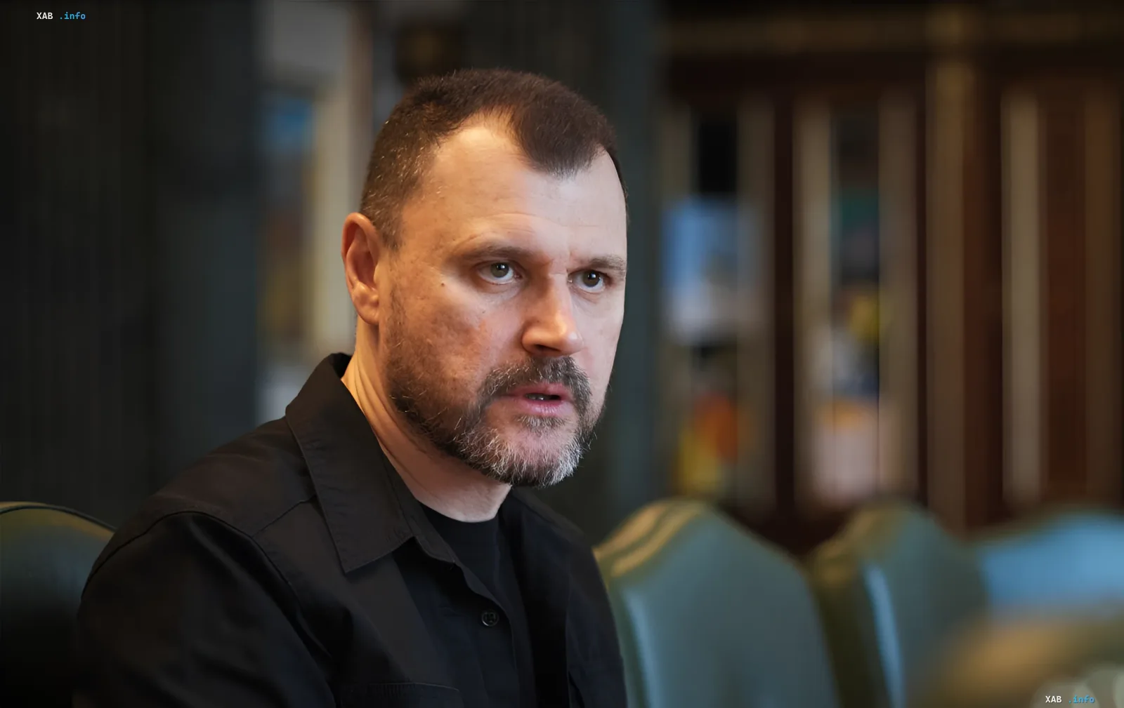 Игорь Клименко, новый секретарь СНБО Украины, на официальной фотосессии после назначения