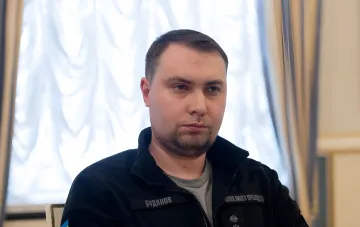 Kyrylo Budanov, head of Ukraine's GUR, in uniform with 'БУДАНОВ' patch, declares continuation of special operation until results are achieved