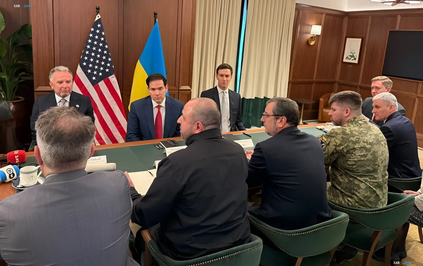 Встреча представителей Украины и США для обсуждения стратегии переговоров с Россией