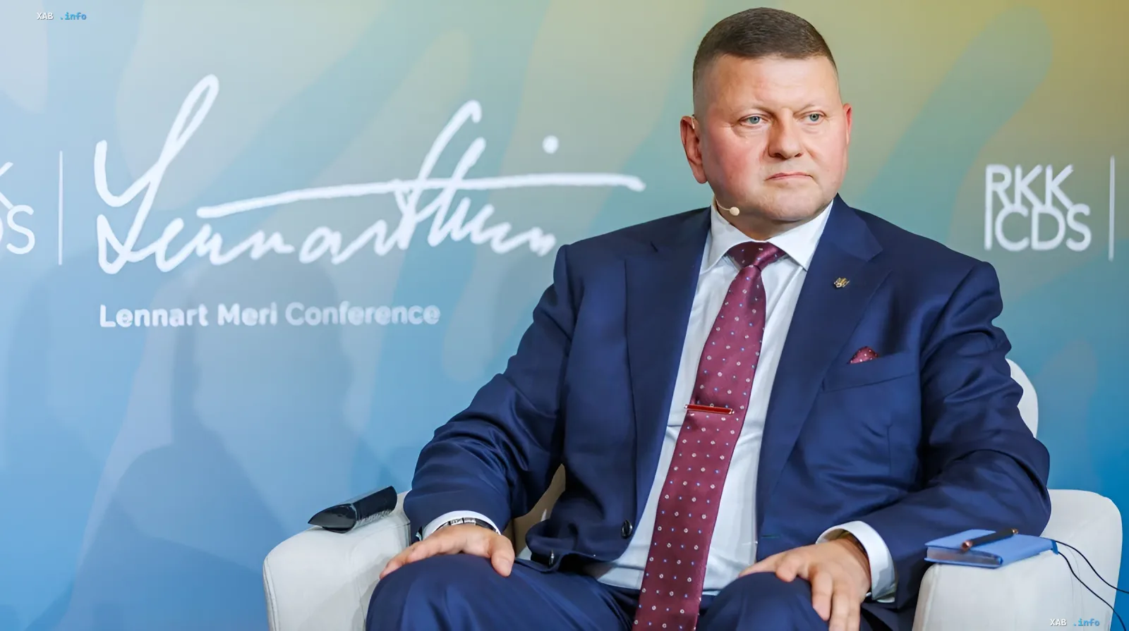 Валерий Залужный на конференции Леннарта Мери, обсуждая перспективы Украины и НАТО