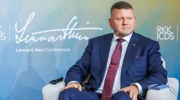 Валерий Залужный на конференции Леннарта Мери, обсуждая перспективы Украины и НАТО