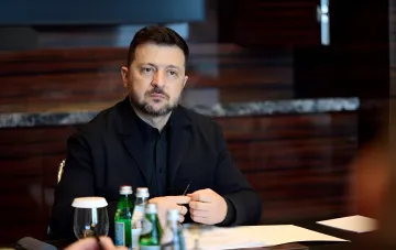 Президент Украины Владимир Зеленский на совещании с послами подтверждает назначение Рустема Умерова главой СВР
