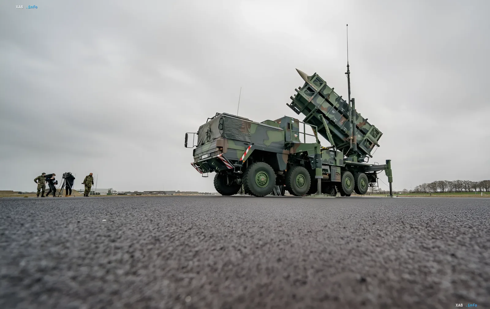 Flugabwehrsystem Patriot auf einem Testgelände: USA steigern Produktion zur Auffüllung der Vorräte