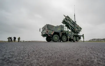 Flugabwehrsystem Patriot auf einem Testgelände: USA steigern Produktion zur Auffüllung der Vorräte