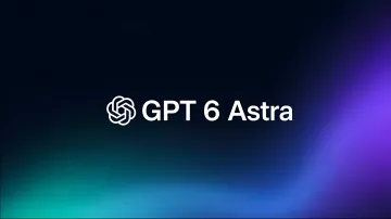 Logo von GPT-6 Astra auf Farbverlaufshintergrund – Symbol des KI-Durchbruchs bei Beweisen jahrzehntealter ungelöster Theoreme