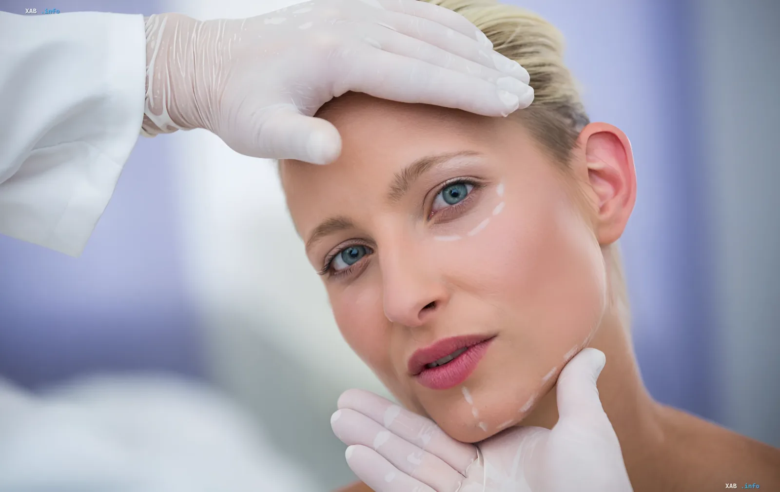 A cosmetologist applies moisturizing cream to a woman's face, demonstrating proper skincare for maintaining youth without injections.