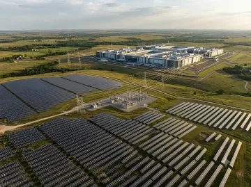 Solar farm in Oklahoma supplying 155 MW of energy to Google data centers under a 15-year agreement with RWE