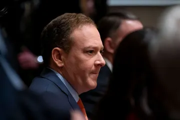 US-Finanzminister Scott Bessent vor dem Hintergrund der Aufhebung der Einfrierung von Klimafonds durch das Gericht