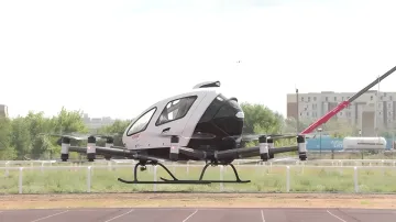 Passagier-Drohnen-Aerotaxi startet in Astana: erster Flug in Kasachstan