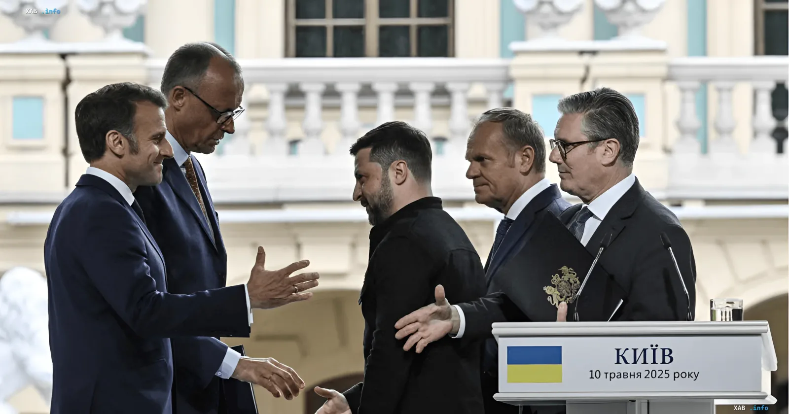 Президент Украины Владимир Зеленский, президент Франции Эммануэль Макрон и лидеры ЕС обсуждают централизацию управления замороженными активами РФ для финансирования Украины