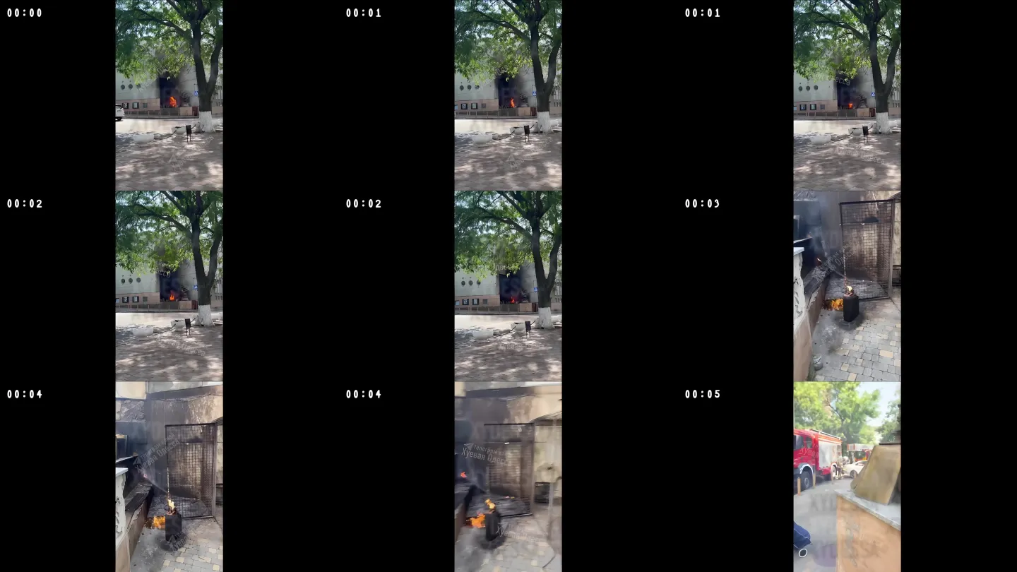 Огонь в Одессе: взрыв бензина — Storyboard