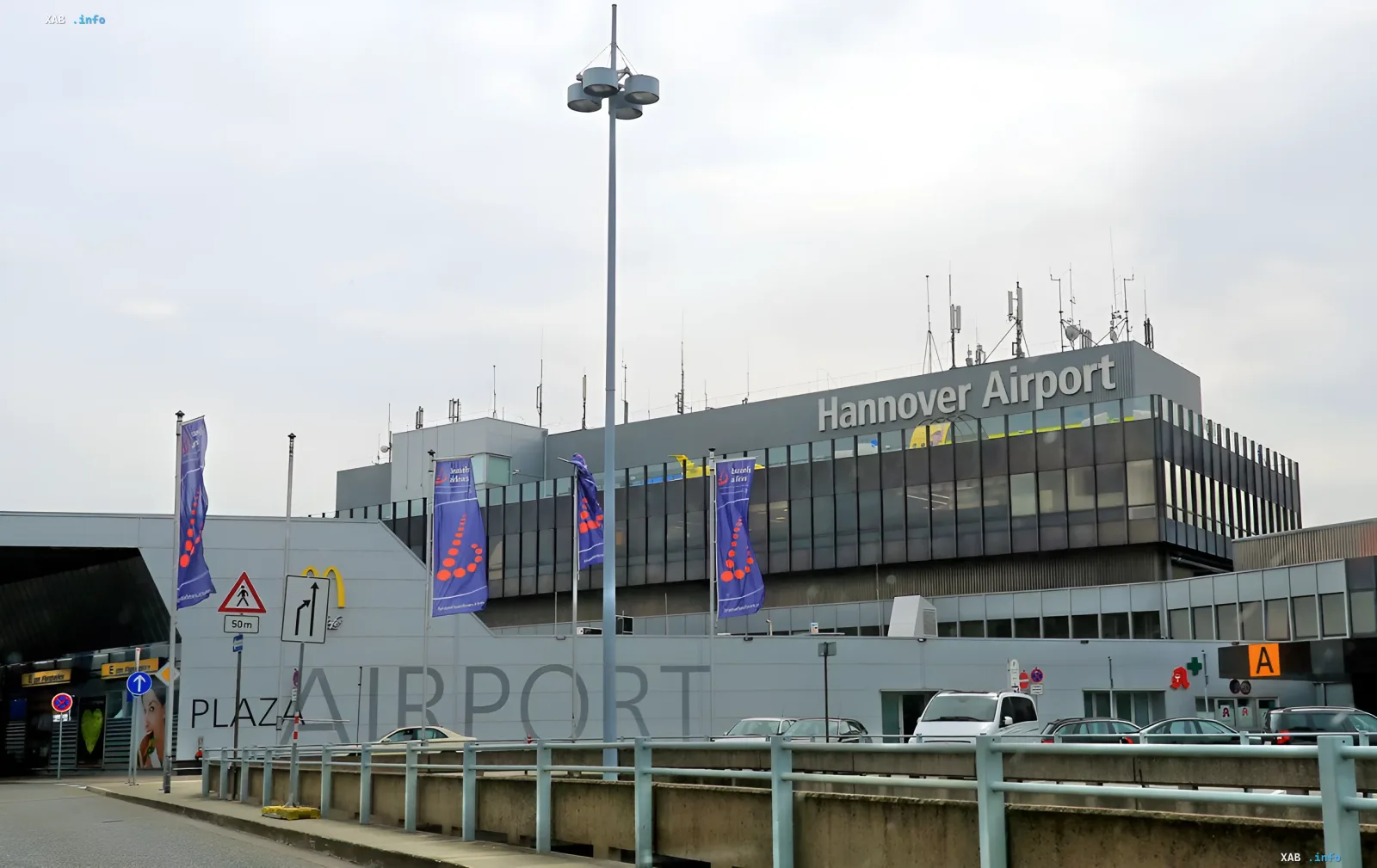 Flughafen Hannover — der Ort, an dem die Polizei zwei Stunden einen nicht erfassten Drohne jagte