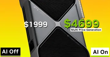 Порівняння цін на відеокарту NVIDIA RTX 5090: $1999 без урахування дефіциту та $4699 з урахуванням ринкового попиту