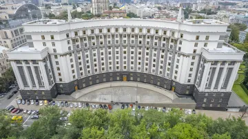 Building of the Cabinet of Ministers of Ukraine in Kyiv, where a new order of military registration for citizens abroad was approved