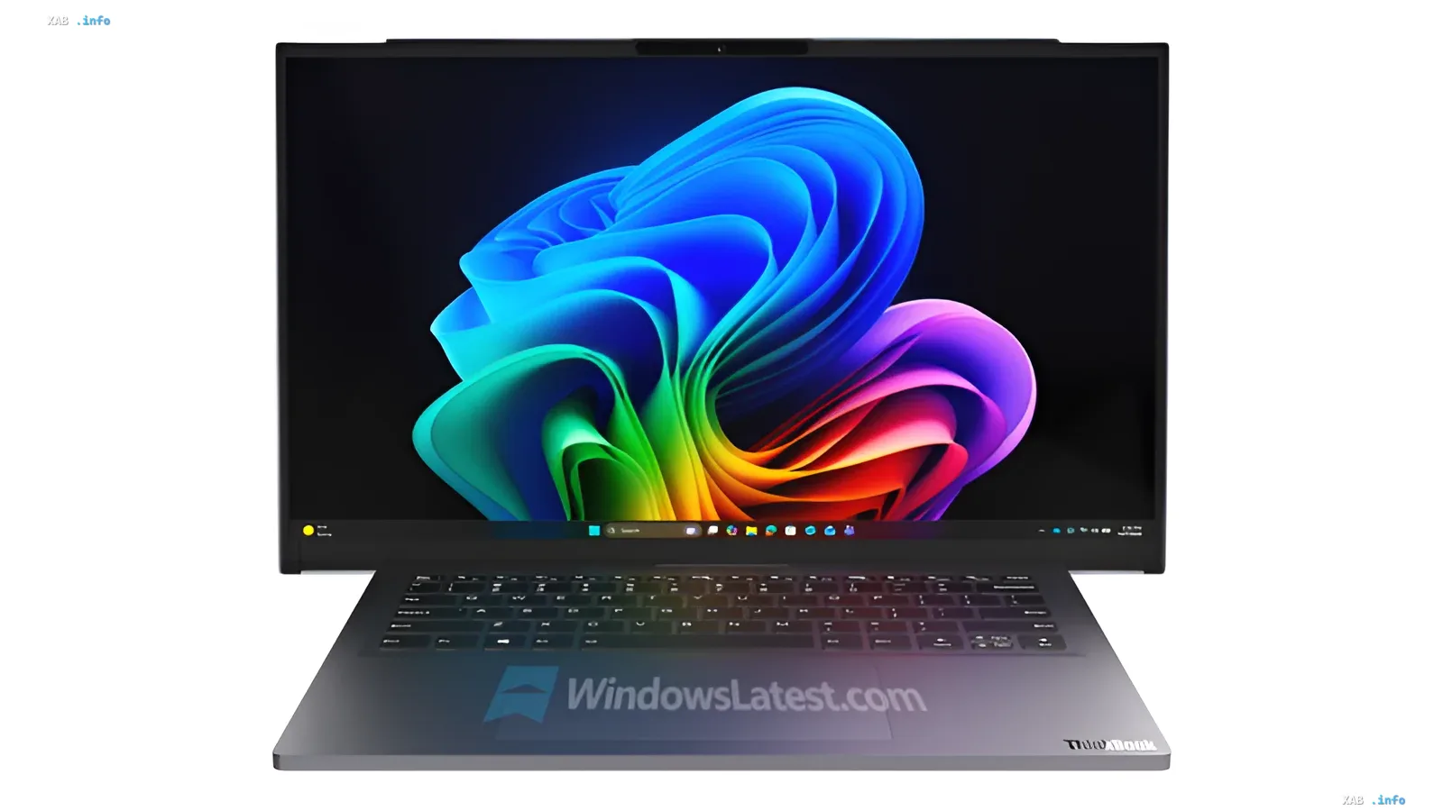 Concept of Lenovo ThinkBook laptop with horizontal sliding OLED screen Project Swan