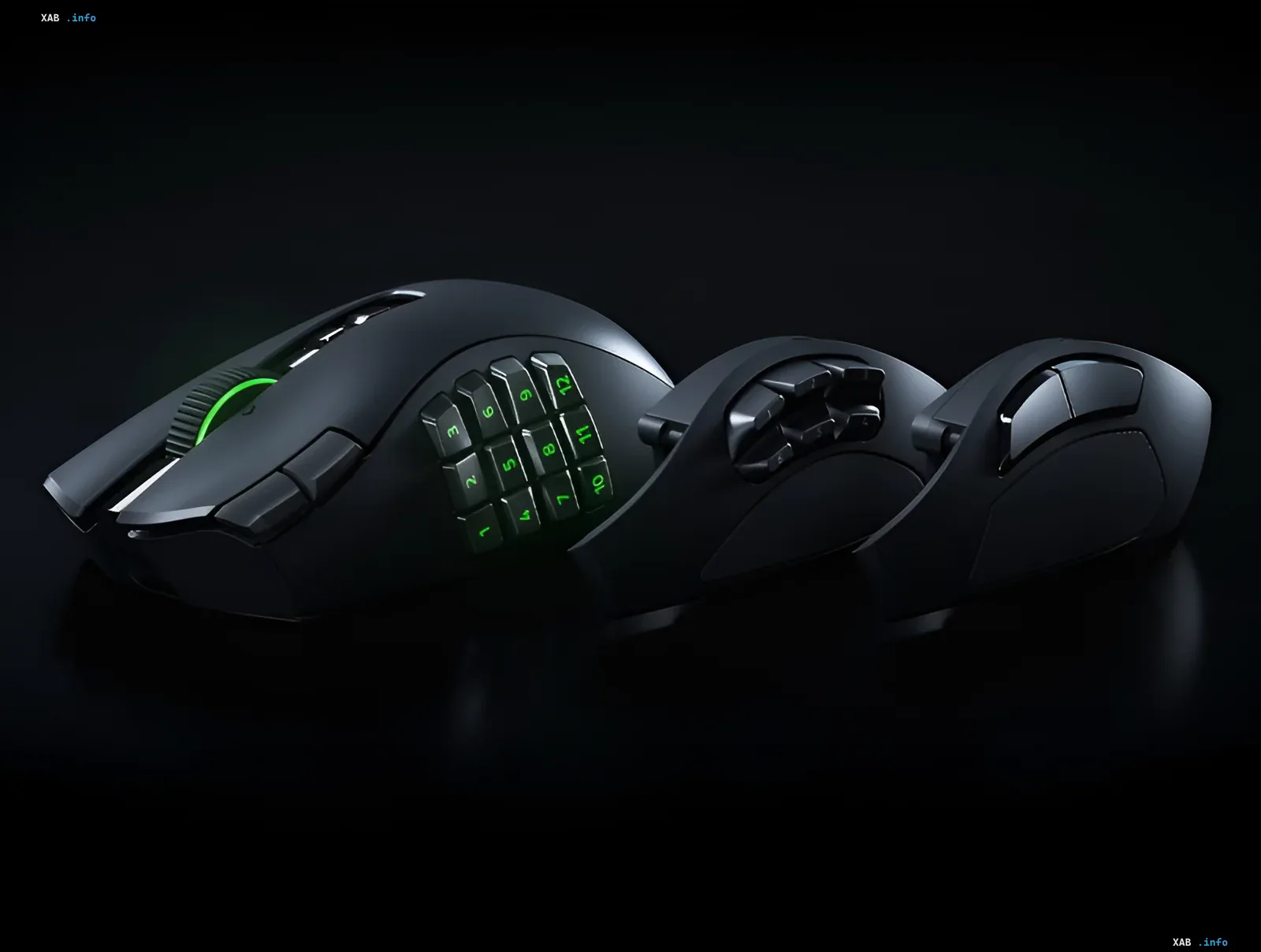 Razer Naga V3 Pro with 12-button modular panel and 50K DPI sensor for MMO gaming