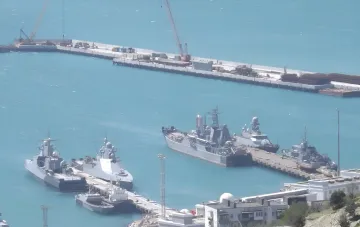 Black Sea Fleet warships in Novorossiysk port after Ukrainian strike