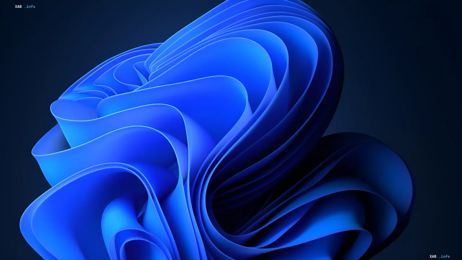 Abstraktes Bild von blauen Wellen, die Windows symbolisieren, im Kontext der Erhöhung der Lizenzkosten für Hersteller