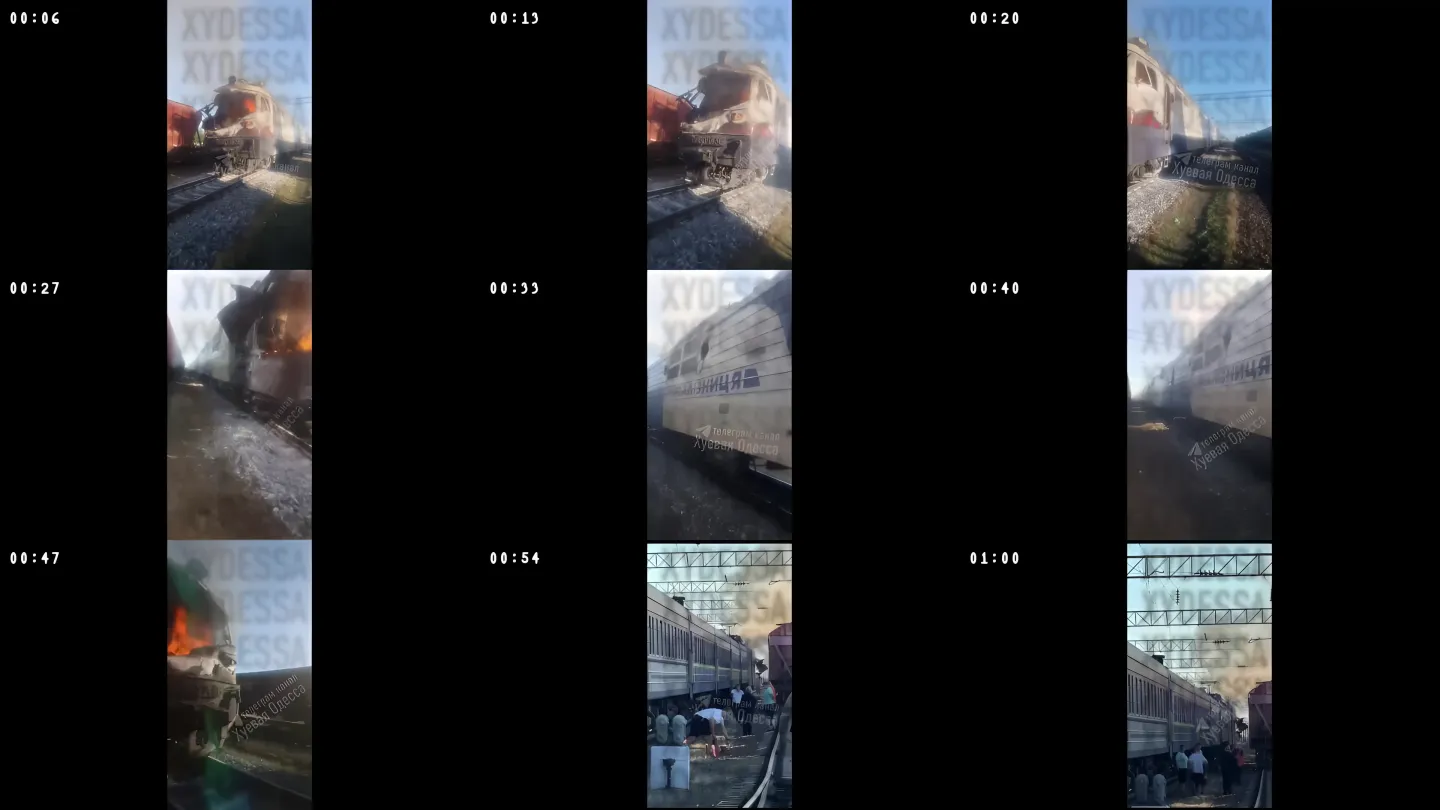 Атака на поезд: гибель машинистов — Storyboard