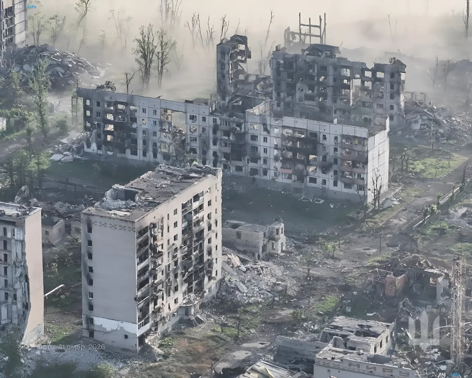 Кадры разрушений в Купянске: последствия военных действий в августе 2026 Разрушенные многоэтажные жилые дома в Купянске, август 2026 года, последствия обстрелов и эвакуации