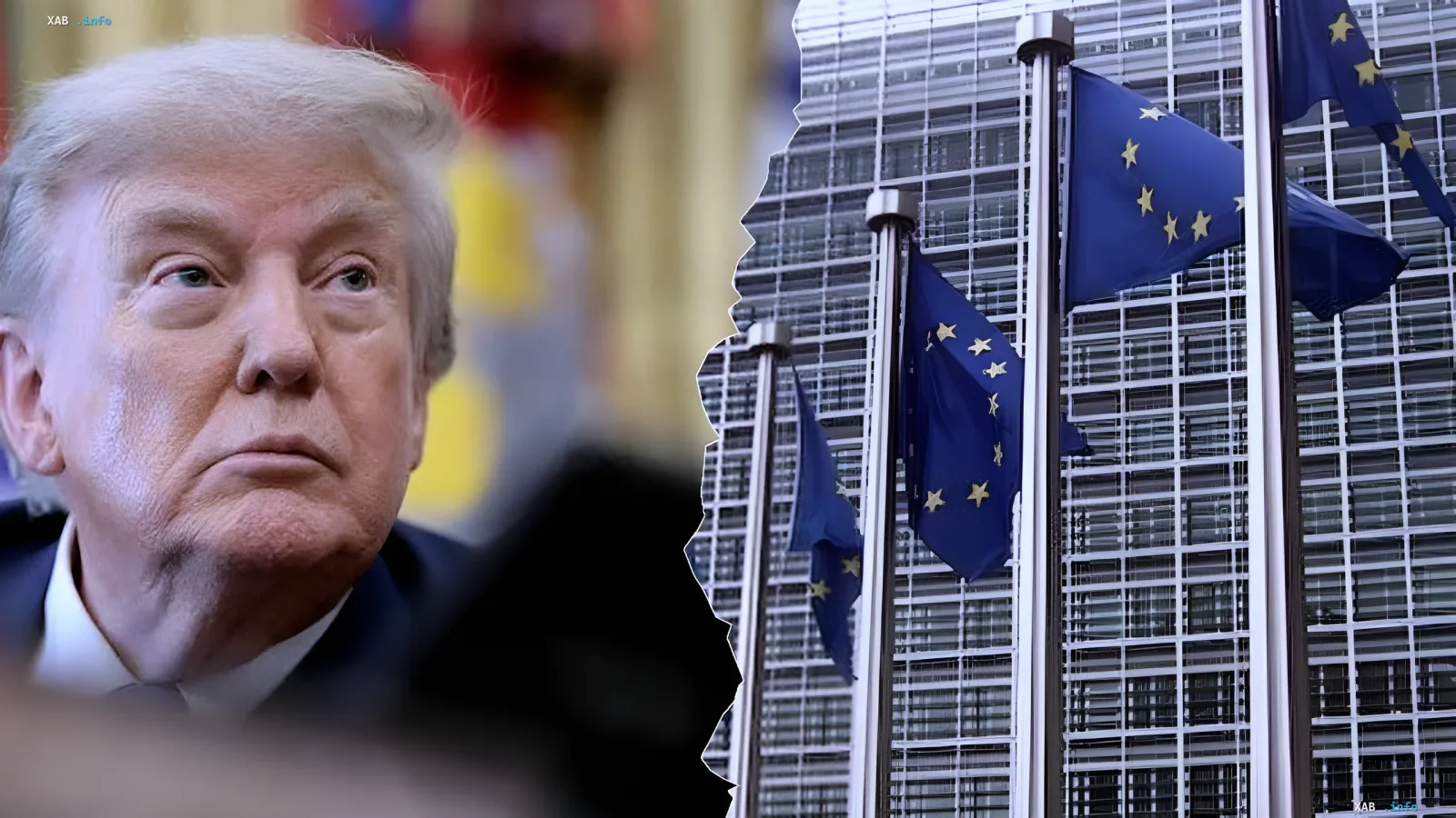 Дональд Трамп и флаги ЕС: Европа опасается сепаратного мира и подталкивает США к сделке с Россией