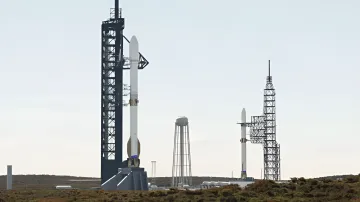 Ракета New Glenn на стартовом комплексе Blue Origin, подготовка к запуску и масштабирование производственных мощностей