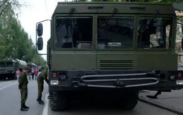 Российский военный грузовик Урал-4320 в Крыму, связанный с позициями «Бастиона» и логистическими узлами, пораженными ВМС Украины