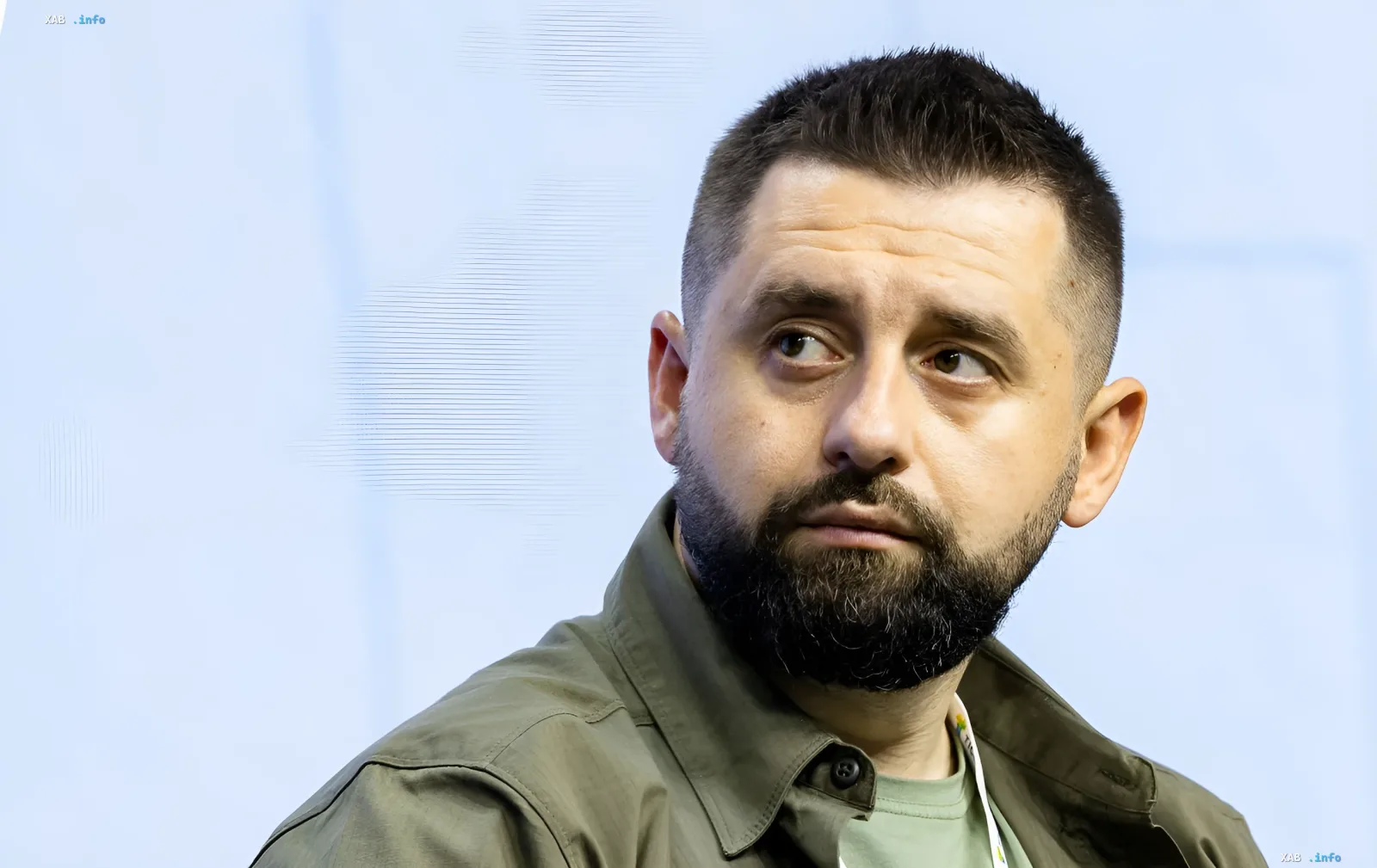 David Arachamija, Sprecher des ukrainischen Parlaments, in Nachdenklichkeit: Schlüsselfigur in Verhandlungen und Parlamentsmanagement unter Präsident Selenskyj